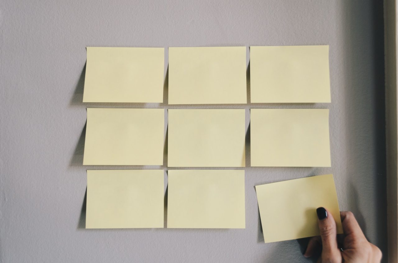 6 post it charge mentale